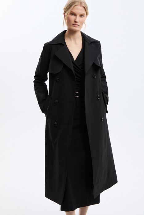 плащ с поясом 817073003 фотография