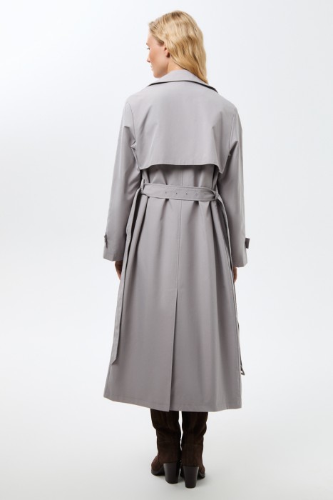 плащ с поясом по цене 7280 руб вид справа