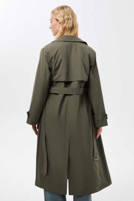 плащ с поясом по цене 7280 руб вид справа