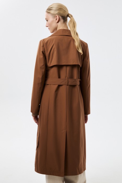 плащ с поясом по цене 8440 руб вид справа