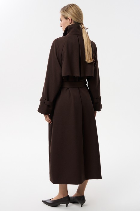 плащ с поясом по цене 9200 руб вид справа