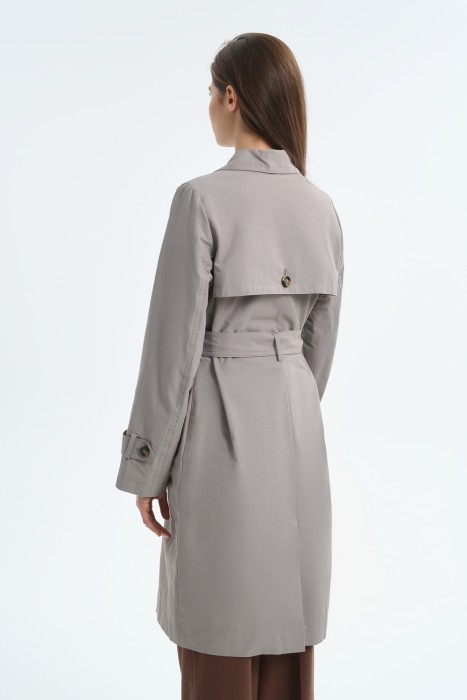 плащ с текстильным ремнем по цене 3040 руб вид справа