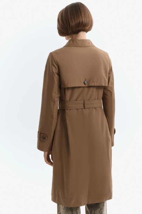 плащ с текстильным ремнем по цене 3110 руб вид справа