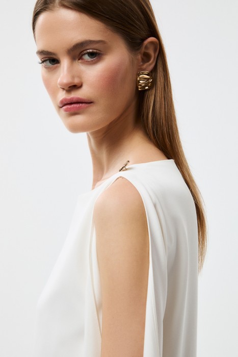 платье асимметричного кроя из россии вид сбоку