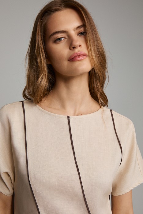 платье асимметричного кроя из россии вид сбоку