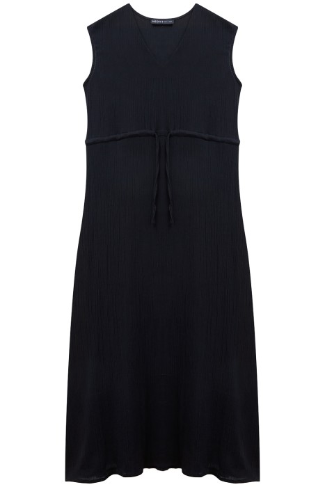 платье из фактурного хлопка из россии вид сбоку