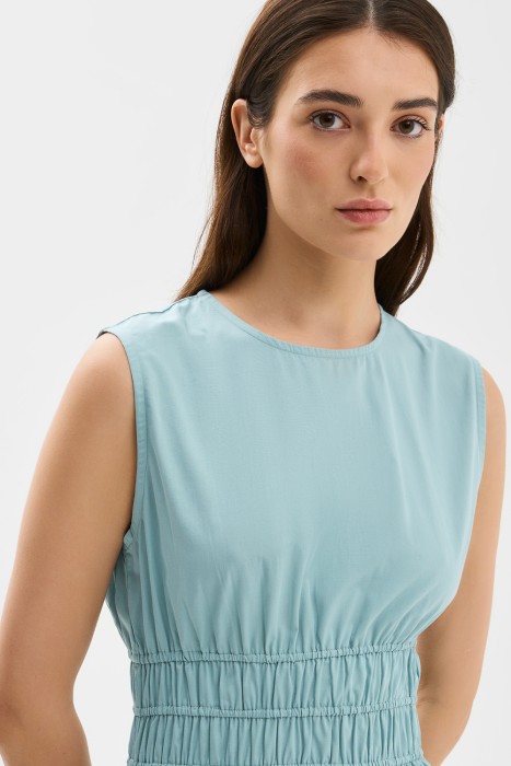 платье из хлопка из россии вид сбоку