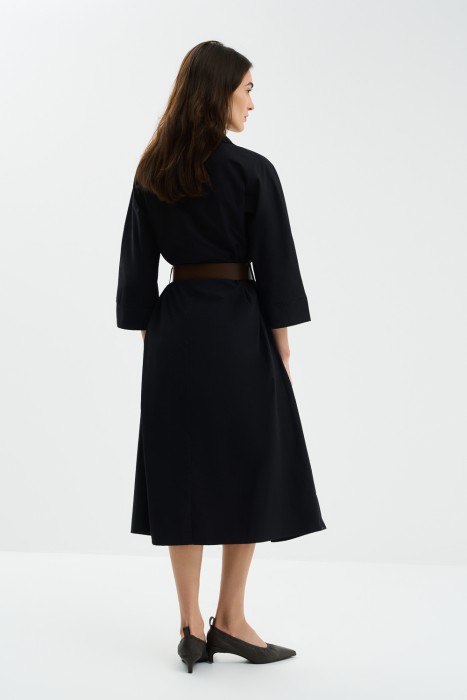 платье из хлопка по цене 2140 руб вид справа