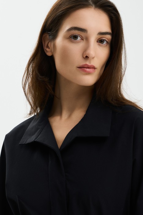 платье из хлопка из россии вид сбоку