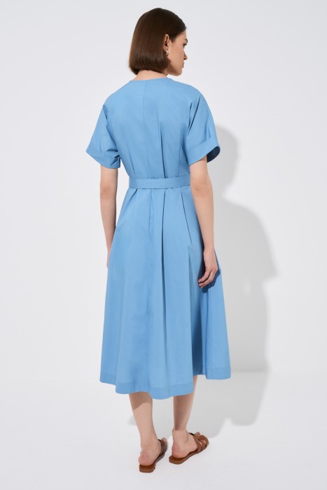 платье из хлопка по цене 2410 руб вид справа