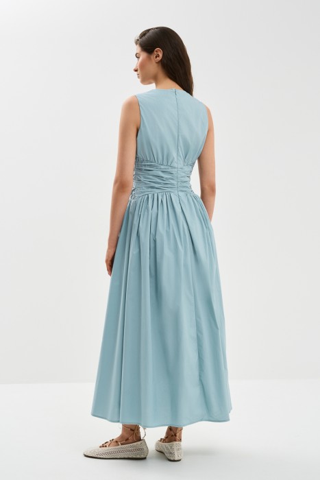 платье из хлопка по цене 2440 руб вид справа