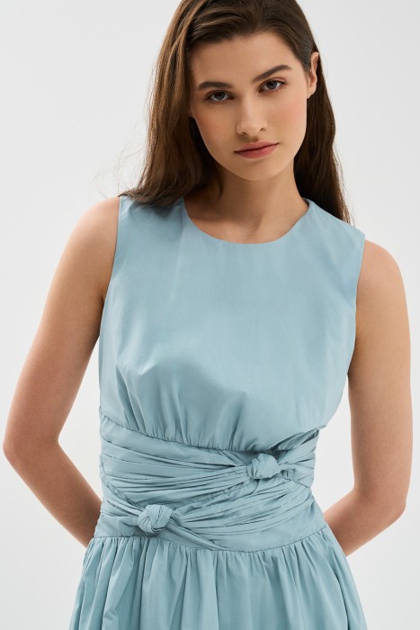 платье из хлопка из россии вид сбоку