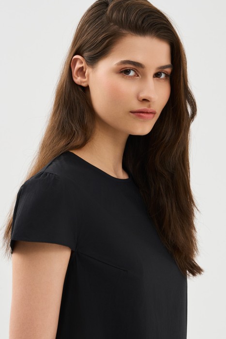 платье из хлопка из россии вид сбоку