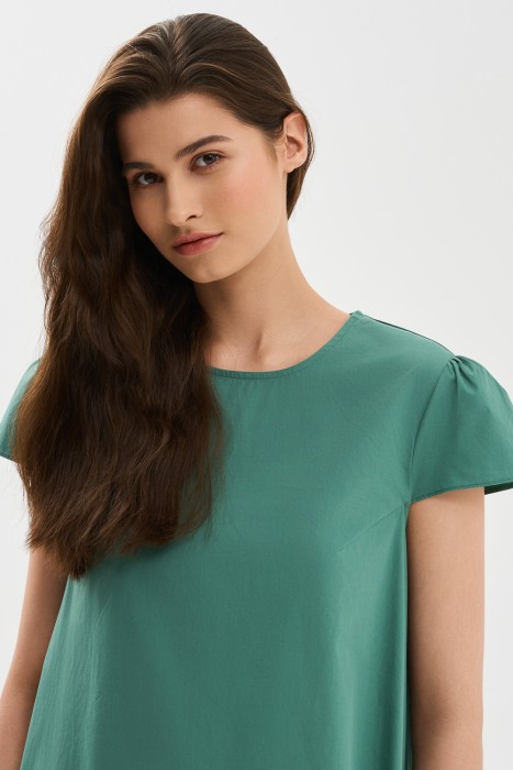 платье из хлопка из россии вид сбоку