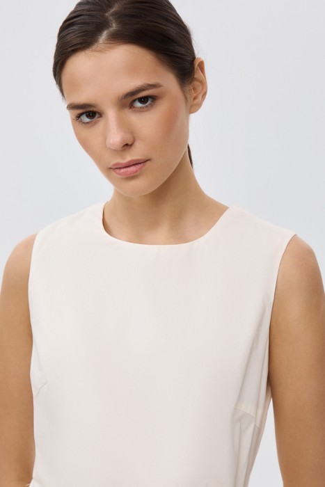 платье из хлопка из россии вид сбоку