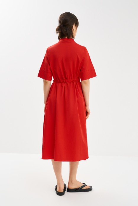 платье из хлопка по цене 2140 руб вид справа