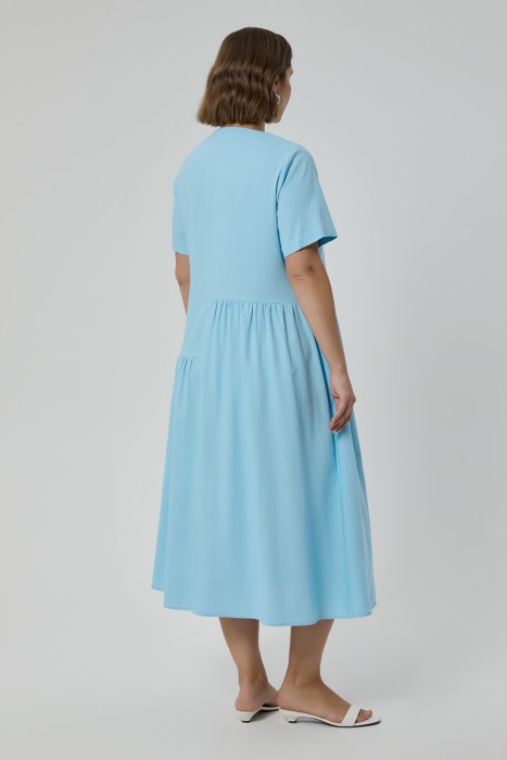 платье изо льна по цене 2800 руб вид справа