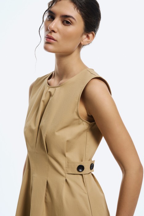 платье миди из россии вид сбоку