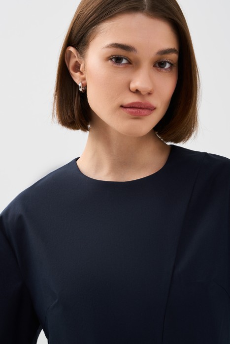 платье-миди из россии вид сбоку