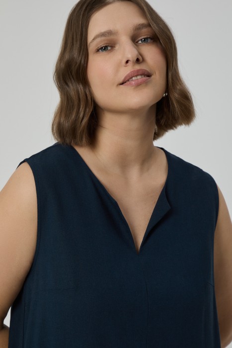 платье миди из россии вид сбоку