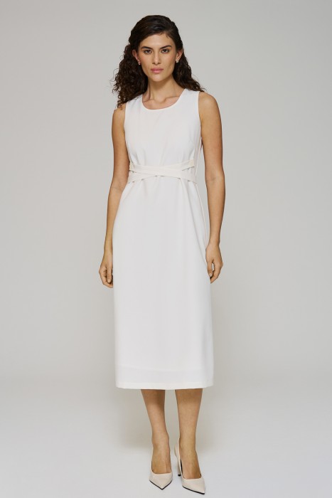 платье миди от бренда снежная королева вид слева