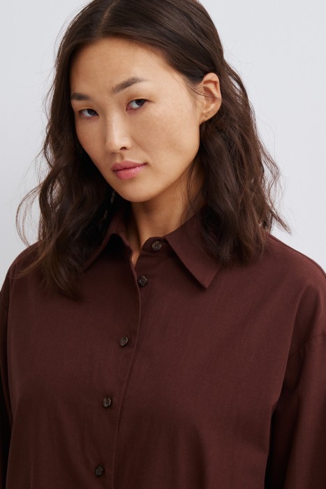 платье-рубашка из россии вид сбоку