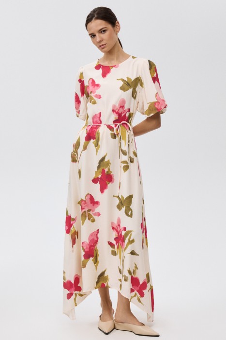 платье с цветочным принтом 815090003 фотография