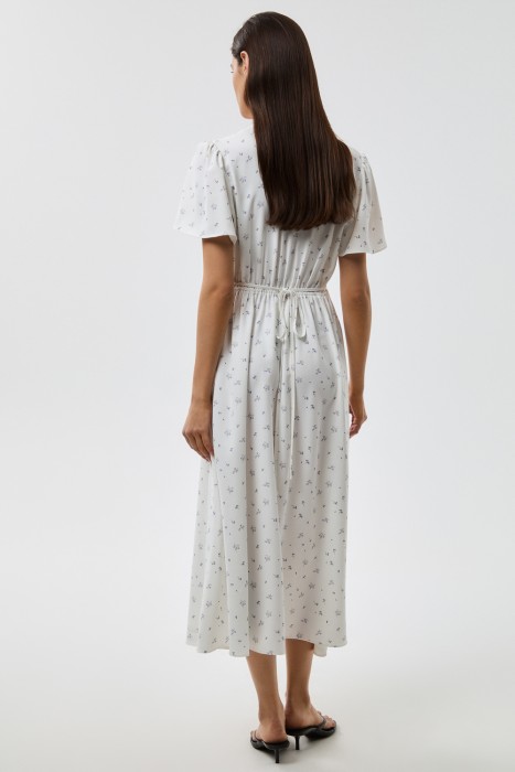 платье с цветочным принтом по цене 5030 руб вид справа