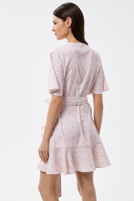 платье с цветочным принтом по цене 4620 руб вид справа