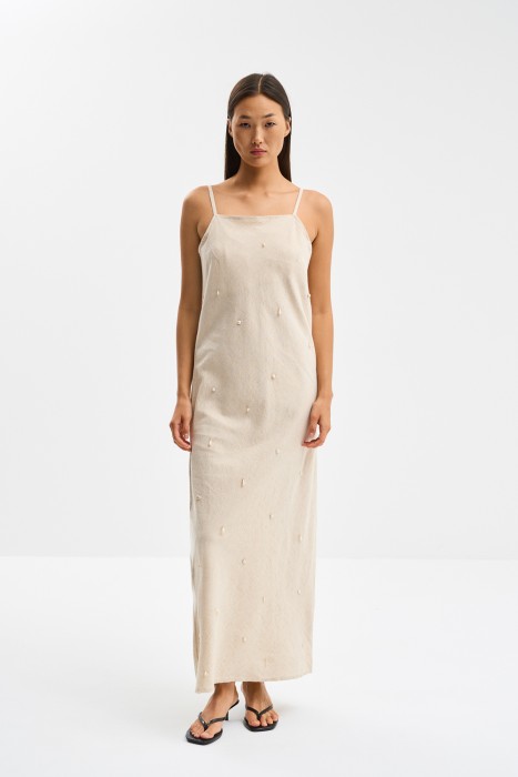 платье с декором 768275003 фотография