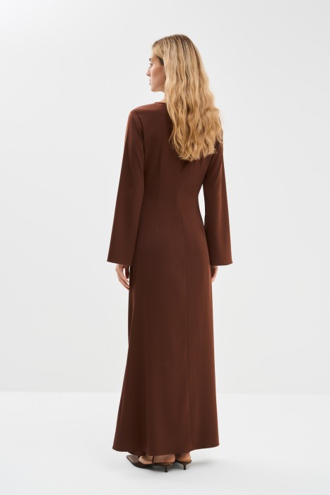 платье с драпировкой по цене 2140 руб вид справа