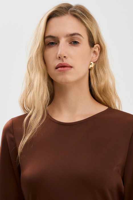 платье с драпировкой из россии вид сбоку