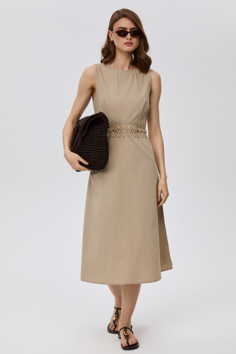 платье с кружевной вставкой 811866003 фотография