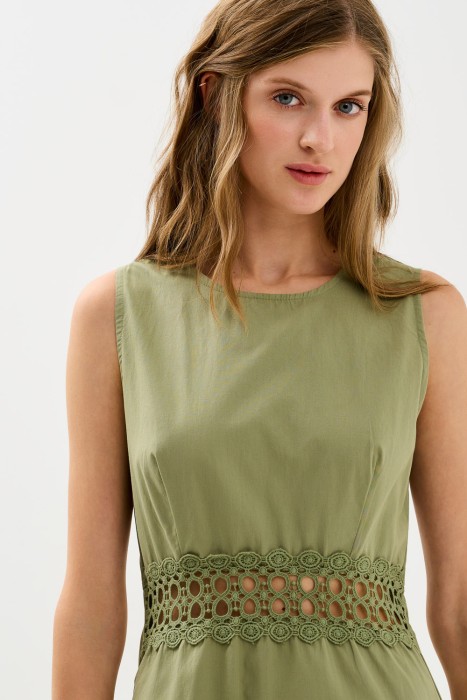 платье с кружевной вставкой из россии вид сбоку