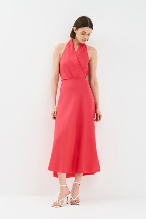 платье с открытой спинкой из россии вид сбоку