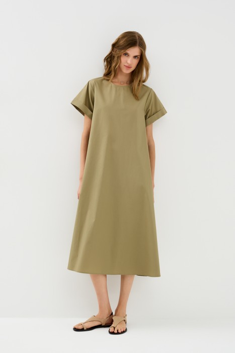 платье с плетеным ремнем 756187003 фотография