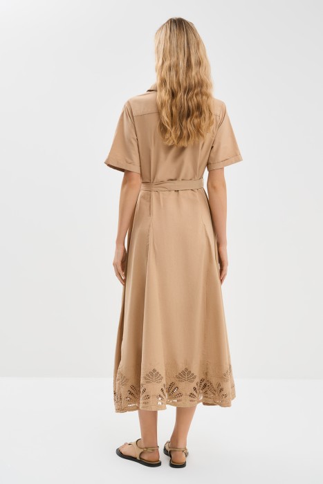 платье с поясом по цене 2140 руб вид справа