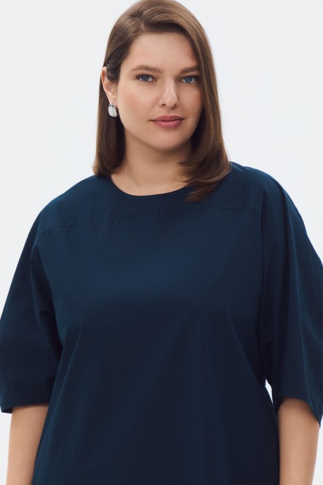 платье с поясом из россии вид сбоку