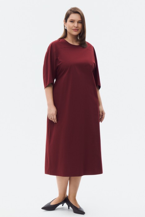 платье с поясом от бренда снежная королева вид слева