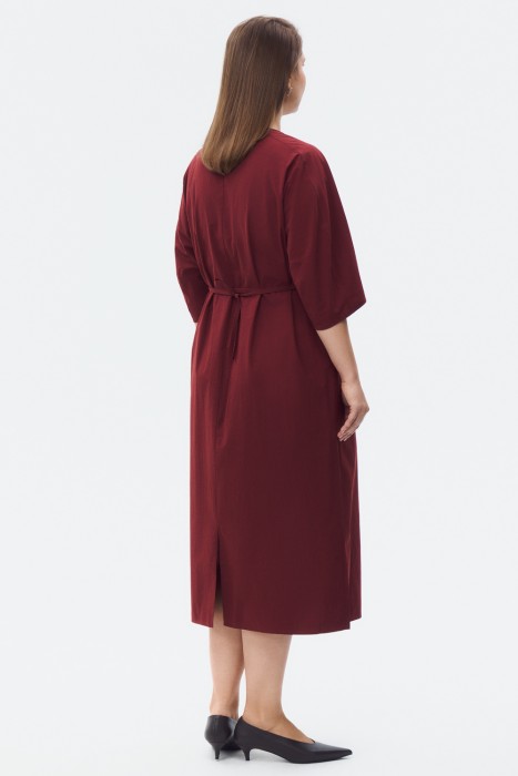 платье с поясом по цене 4690 руб вид справа