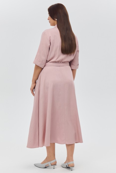 платье с поясом по цене 7380 руб вид справа