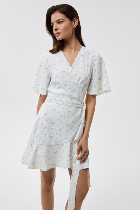 платье с поясом 815875003 фотография