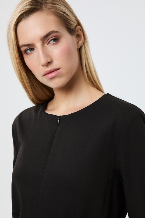 платье с поясом из россии вид сбоку