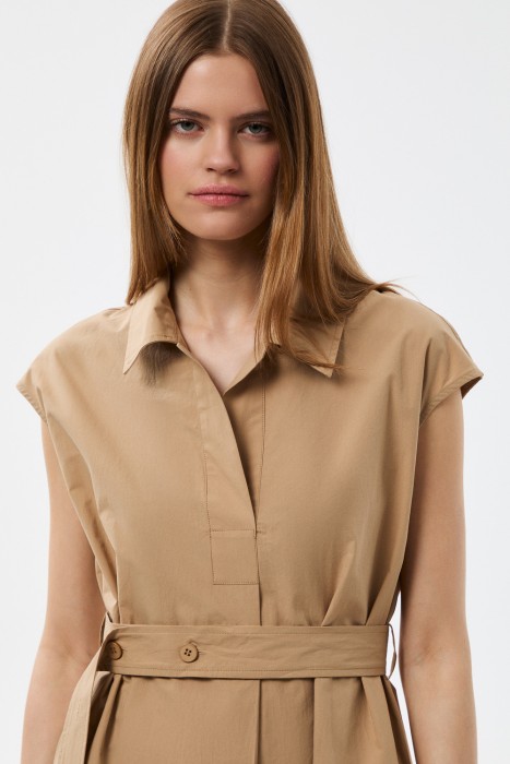 платье с поясом из россии вид сбоку