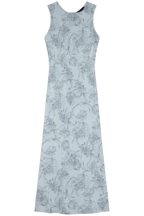 платье с принтом из россии вид сбоку