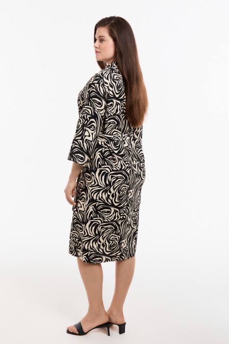 платье с принтом по цене 2760 руб вид справа