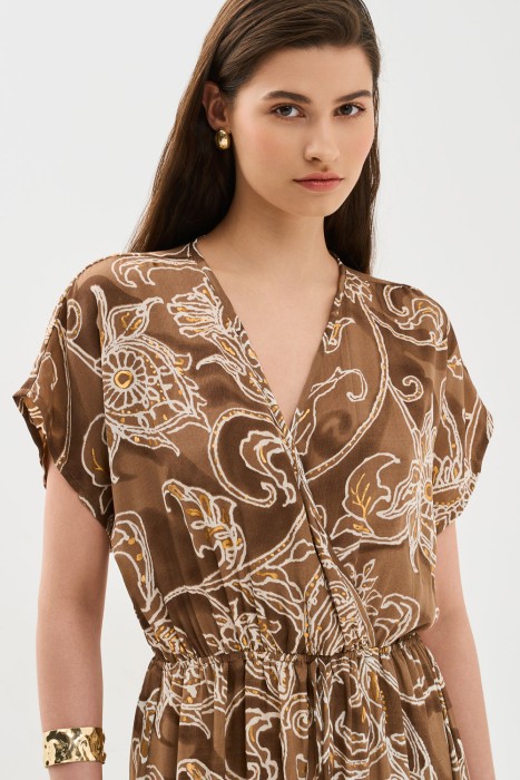 платье с принтом из россии вид сбоку