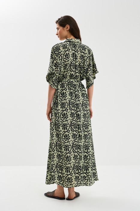 платье с принтом по цене 1620 руб вид справа