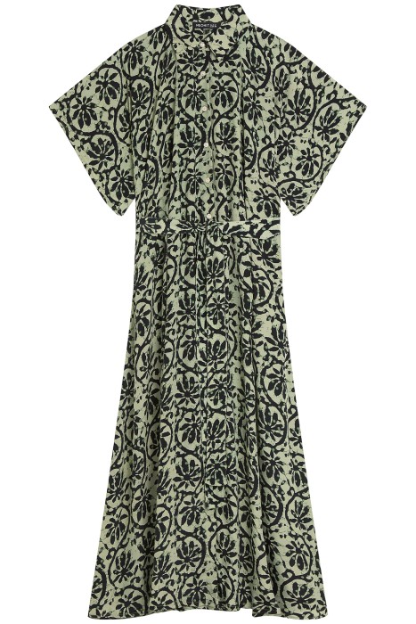 платье с принтом из россии вид сбоку