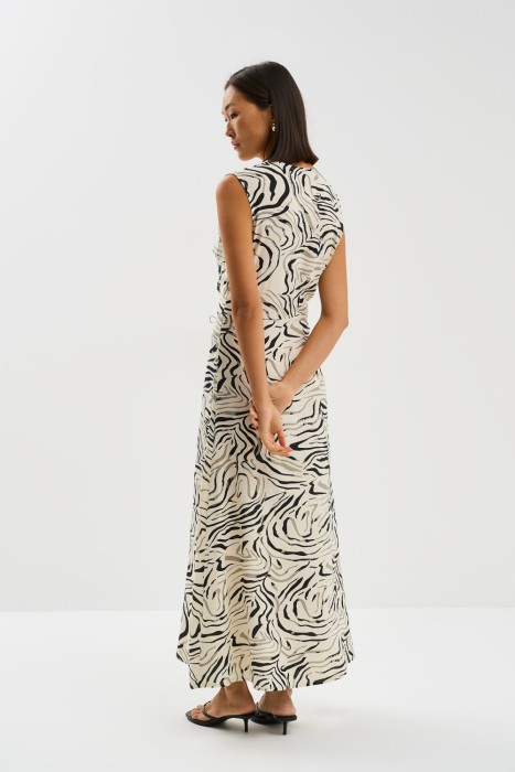 платье с принтом по цене 1620 руб вид справа